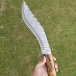 handmade damascus Kukri - Image 3