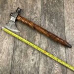 handmade damascus tomahawk - Image 3