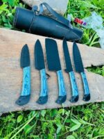 handmade chef knife set - Image 2