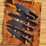 Handmade Kitchen Knives Set - Image 3