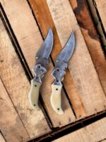 Handmade damascus steel Folding knife - Image 2