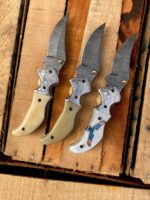 Damascus Folding knives