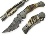 damascus folding knife