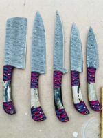 handmade kitchen knife set