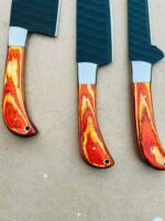 Handmade kitchen knife set - Image 2