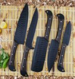 handmade kitchen knife set - Image 2