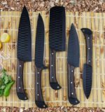 handmade kitchen knife set - Image 4