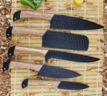 handmade kitchen knife set - Image 2