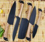 handmade kitchen knife set - Image 4