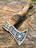 Handmade Beautiful Viking Axe - Image 4