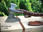 Hand Forged Beautiful God of War Leviathan Axe - Image 3