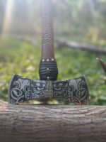 Hand Forge Double Edge Viking axe - Image 3