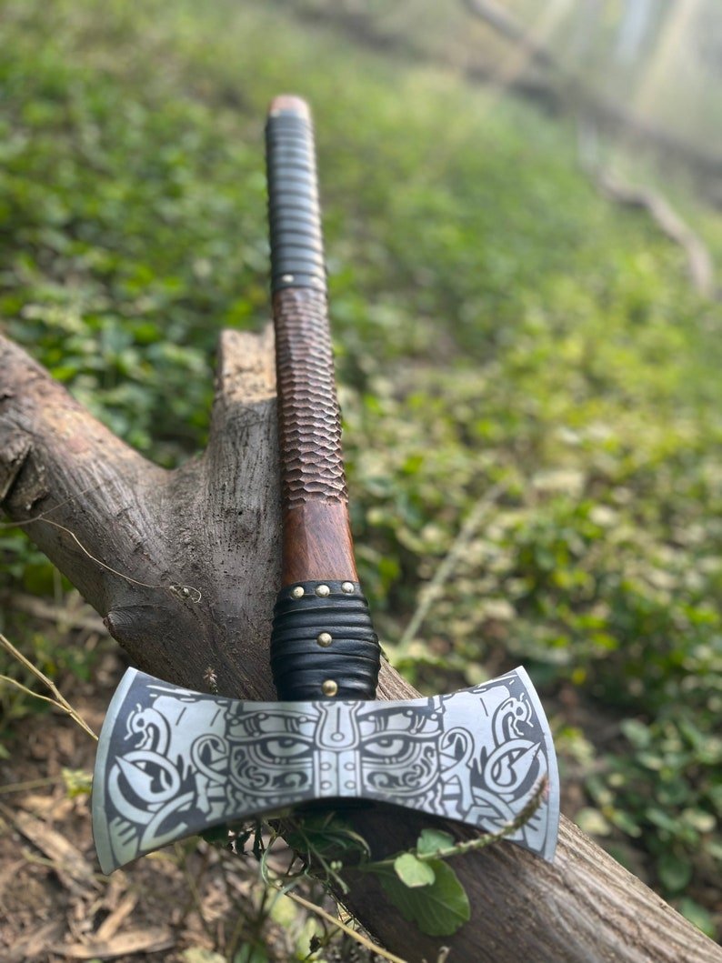 il_794xN.4328100235_c6cy.jpg Hand Forge Double Edge Viking axe - Image 1