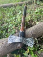 Hand Forge Double Edge Viking axe - Image 4