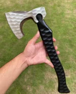 HANDMADE HIGH CARBON STEEL NORDIC HATCHET AXE - Image 3