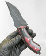 CUSTOM MADE D2 STEEL EDC HUNTING POWDER COATED BLADE KNIFE