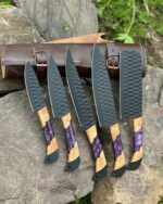 handmade chef knife set - Image 3