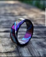 Handmade Beautiful Timascus Rings - Image 4