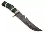 handmade damascus bowie - Image 2