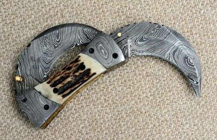 handmade folding knife - Image 4