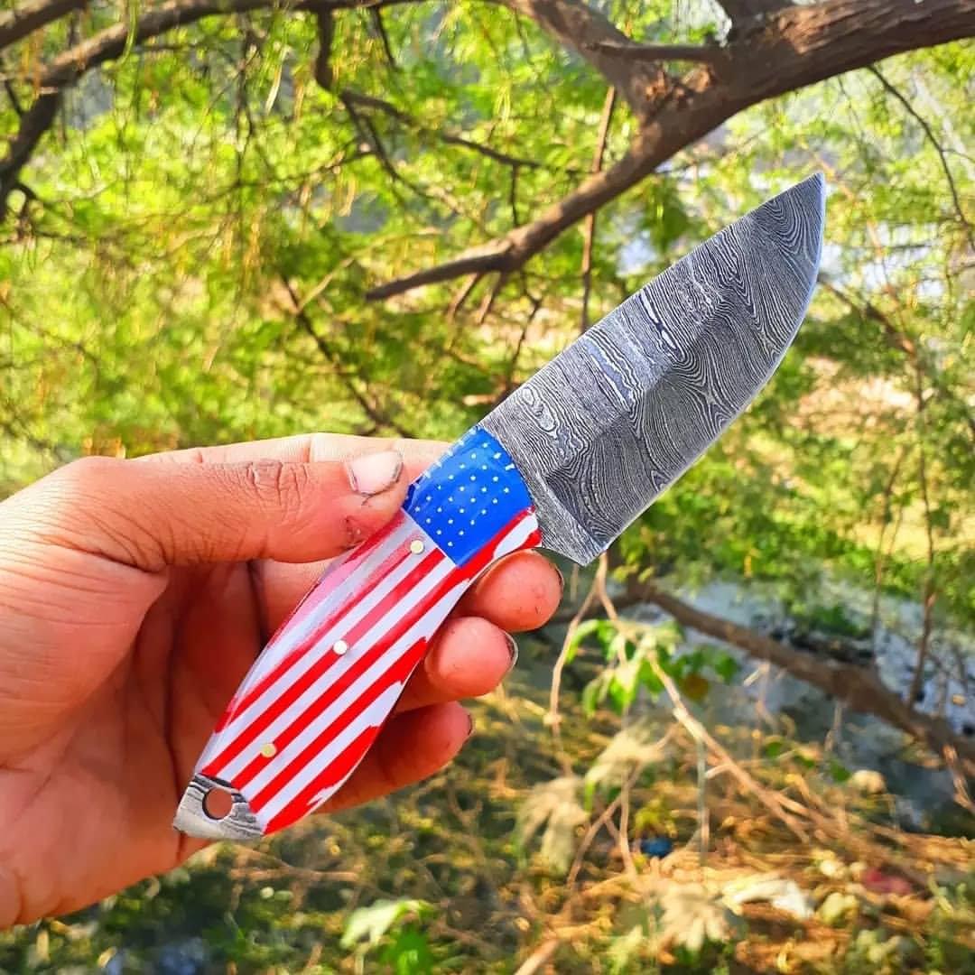 handmade damascus steel knife - Image 2
