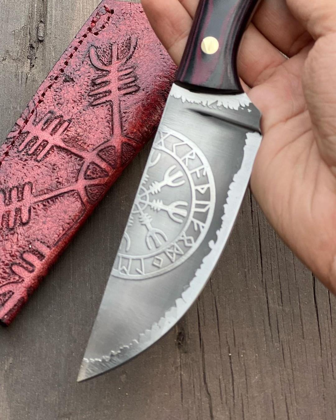 Handmade beautiful Skinning Viking knife - Image 2
