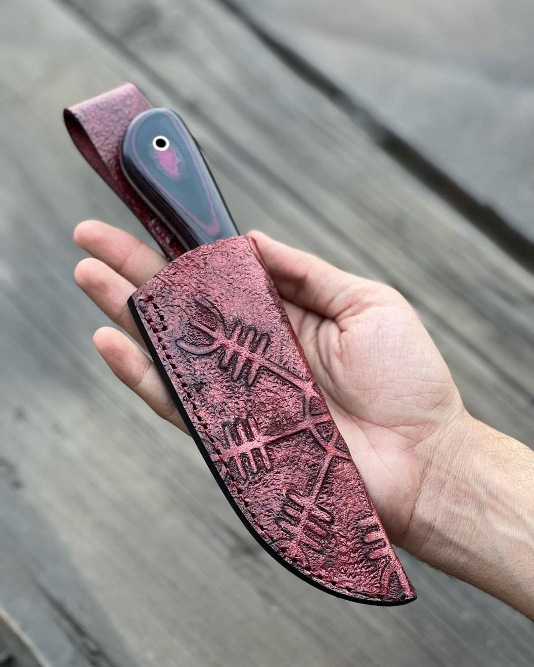Handmade beautiful Skinning Viking knife - Image 6